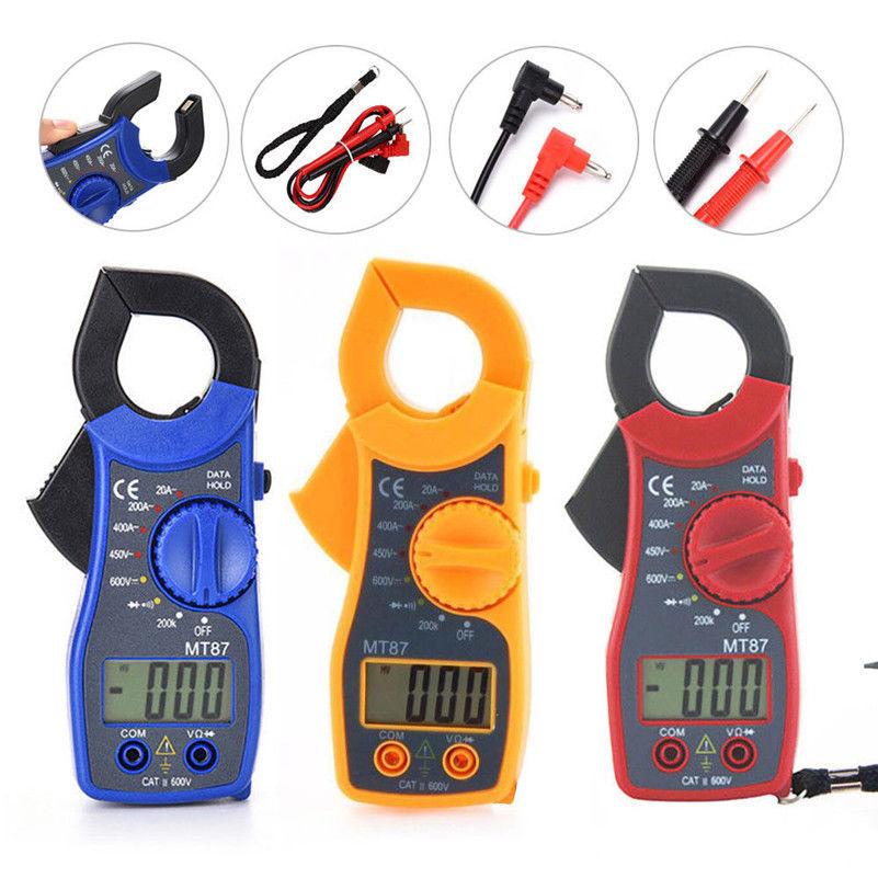 Digital Clamp Meter With Voltage Current Resistance Testing For Electrical Professionals