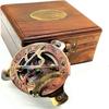 Sundial Compass Vintage Nautical West London Antique 2.5"Sundial