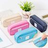 Nylon Pencil Case Double Layer Large Capacity Waterproof Pencil Case