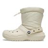 Crocs Классические утепленные нескользящие прочные короткие ботинки Унисекс ботинки Молочно-белый 206630-2Y2