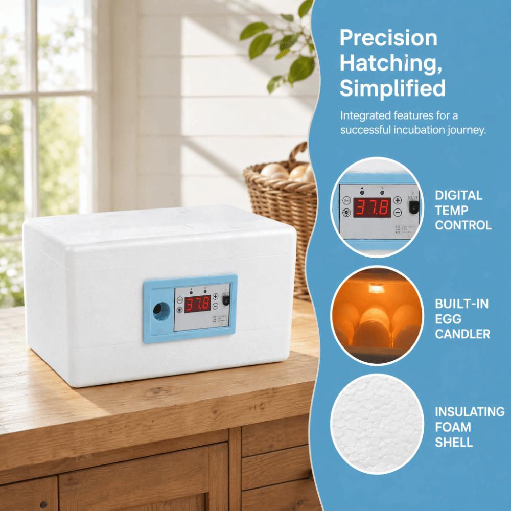 1 Set (7pcs) Multifunctional Egg Incubator Foam Waterbed Incubator Chicken Incubator Household Use