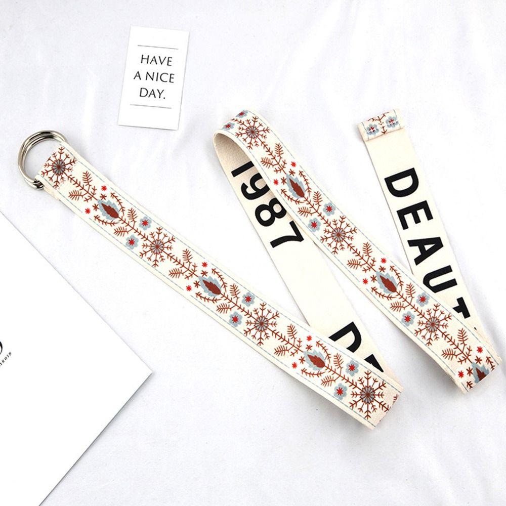 Этнический стиль тренд двойная кольцевая пряжка пояс холщовый ремешок нейлоновый плетеный ремень плетение пояс