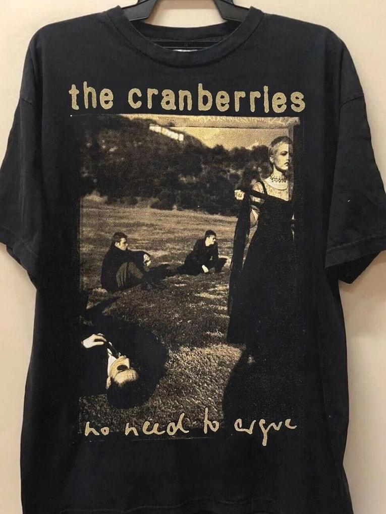 The Cranberries No Need To Argue Мировой Тур 1995 Винтажная Футболка Zombie 1994 Альтернативный Инди 90-х Футболка Streetwear Подарок Для Нее