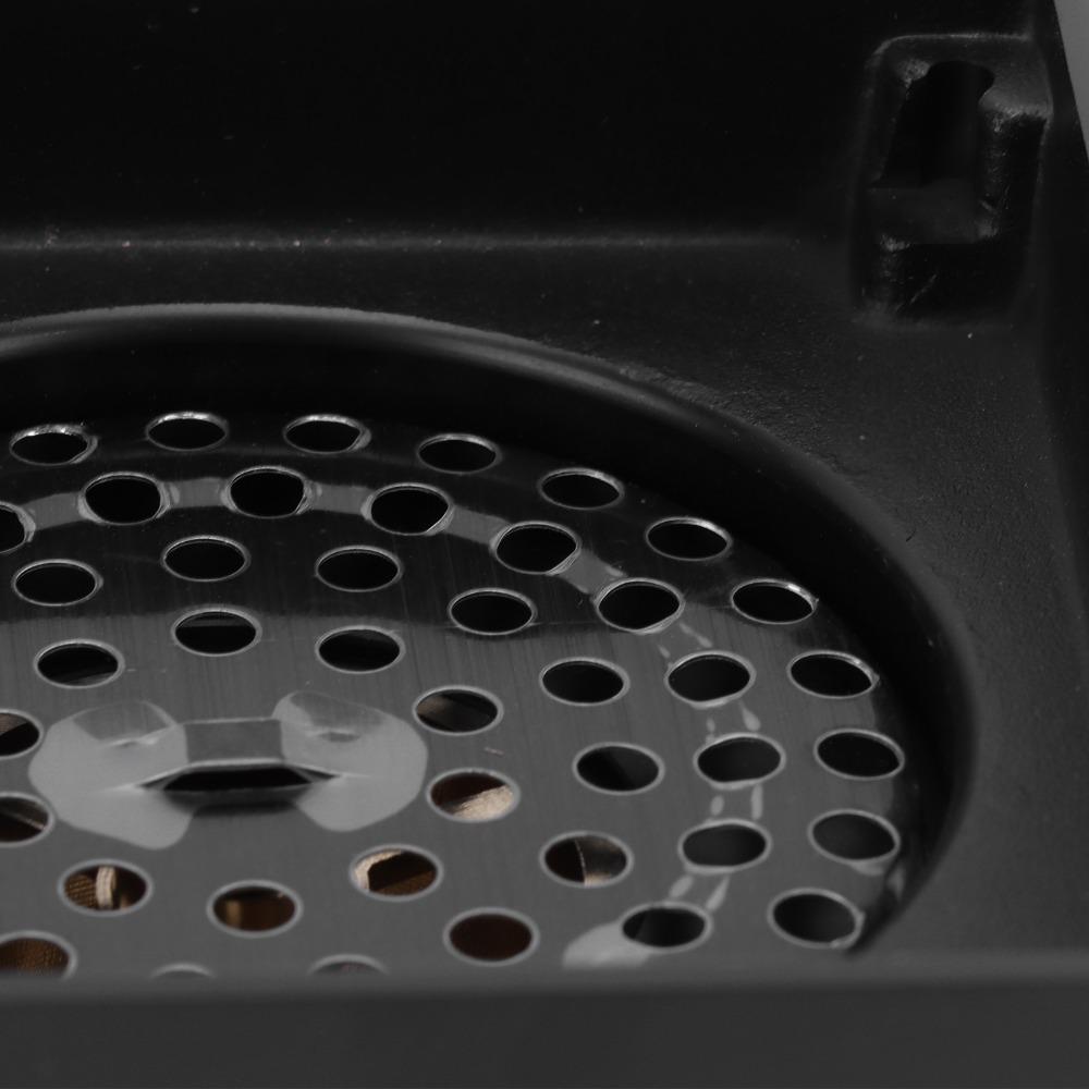 Black Shower Floor Drain Square Floor Drain Durable Floor Drain Strainer Shower Room