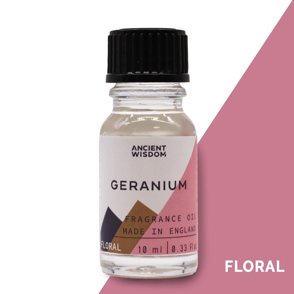 6x Geranium Fragrance Oil, 10ml