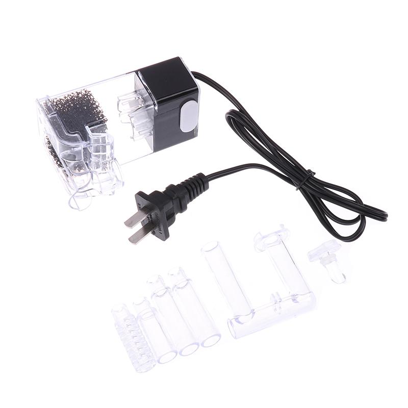 Аквариумный внешний подвесной фильтр мини-фильтр интерфейс питания для аквариума 2,5 Вт поток 250H/L для аквариумов ниже 30 см