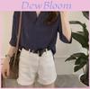 Striped Loose Fit Shirt For Women With Polyester Fabric Summer Casual Wear