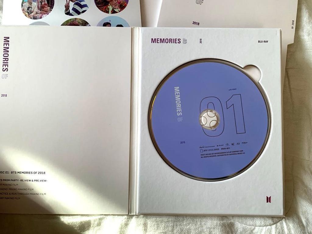 [USED] BTS Memories 2018 Blu-ray with Japanese Subtitles
