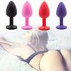 Silicone Anal Plug Butt Plug Sex Toys Prostate Massager Anus Toys for Women