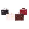 1:12 Dollhouse Miniature Leather Suitcase Mini Doll Luggage Box Doll Purses