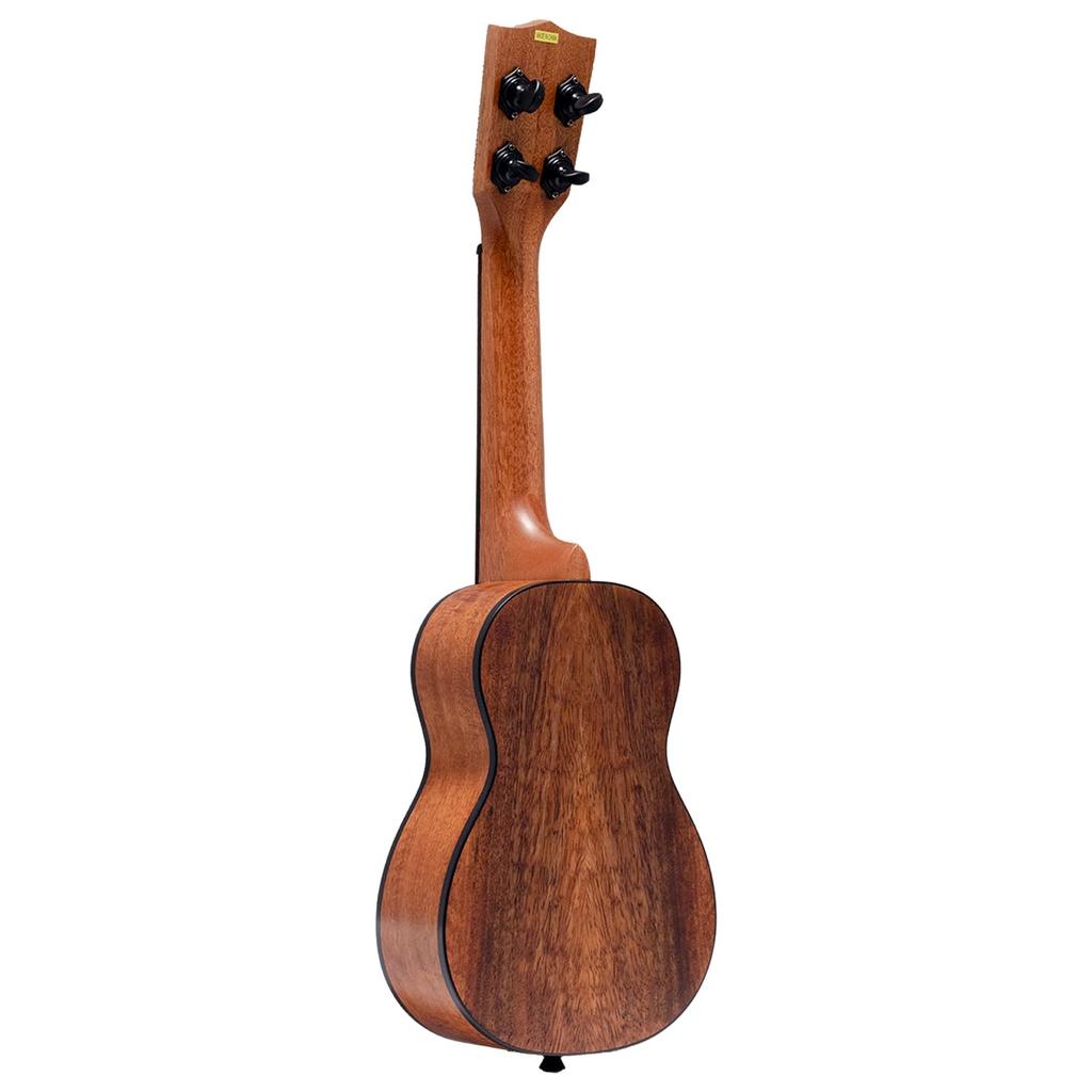 KALA Curly Mango Series Ukulele with Curly Mango Bag Body, Soprano, KA-CM-S_W/BAG [Gig Included]