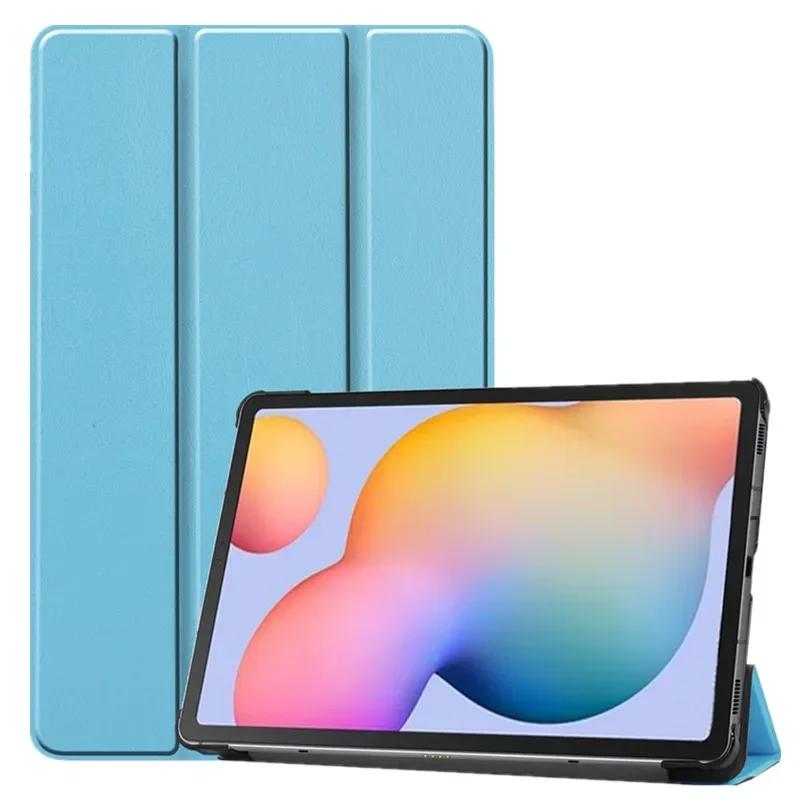 Smart Case For Samsung Galaxy Tab S6 lite 10.4 Folding Stand With Auto Sleep Funda s6 lite 10.4" SM-P620 P613 Tablet Cover