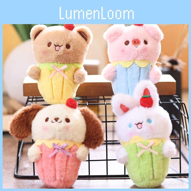 Fruit Cartoon Bunny Plush Animal Pendant Doll For Kids Gift And Bag Decoration