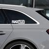 G003 20x5.6см Забавная НАКЛЕЙКА НА АВТОМОБИЛЬ FAKE TAXI Наклейка Деколь Эмблема Самоклеящаяся Виниловая Универсальная Для VW Honda Kia