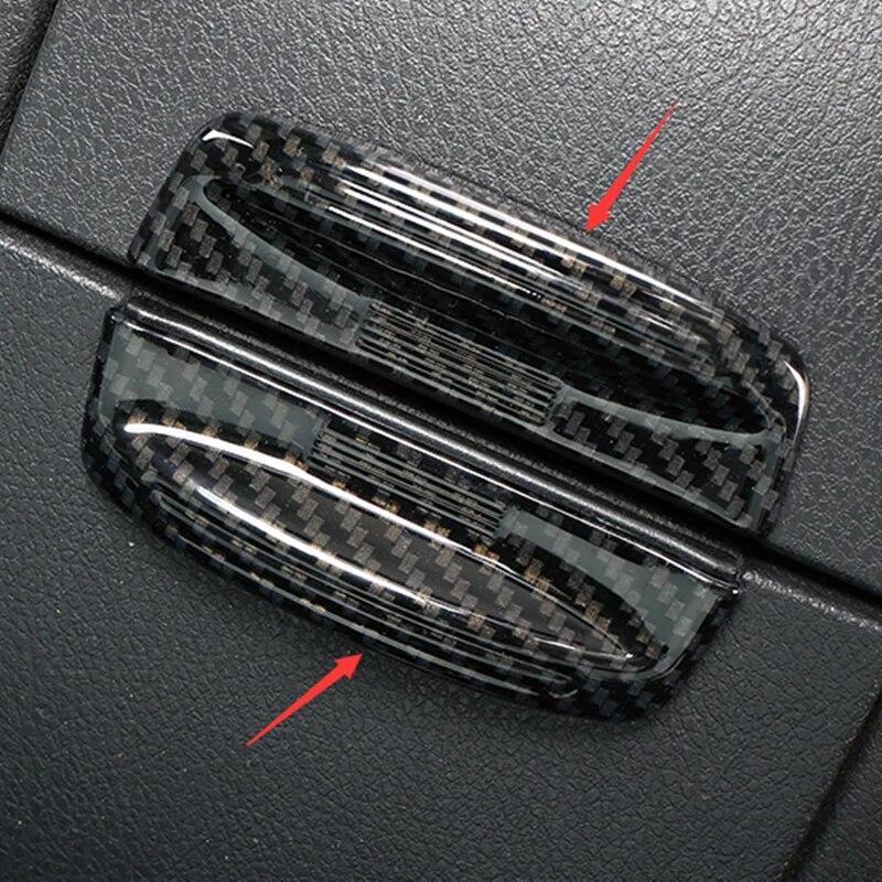 Для Toyota Highlander Kluger 2014 2015 2016 2017 2018 ABS углеродное волокно стиль подлокотник коробка переключатель крышка отделка