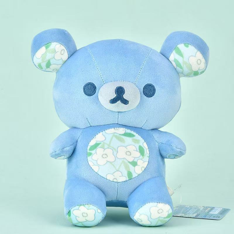 Spring Summer Autumn Winter Rilakkuma Plush Toy Four Seasons Color Bear Charm Ginza Series Kuma Bear Stuffed Gift