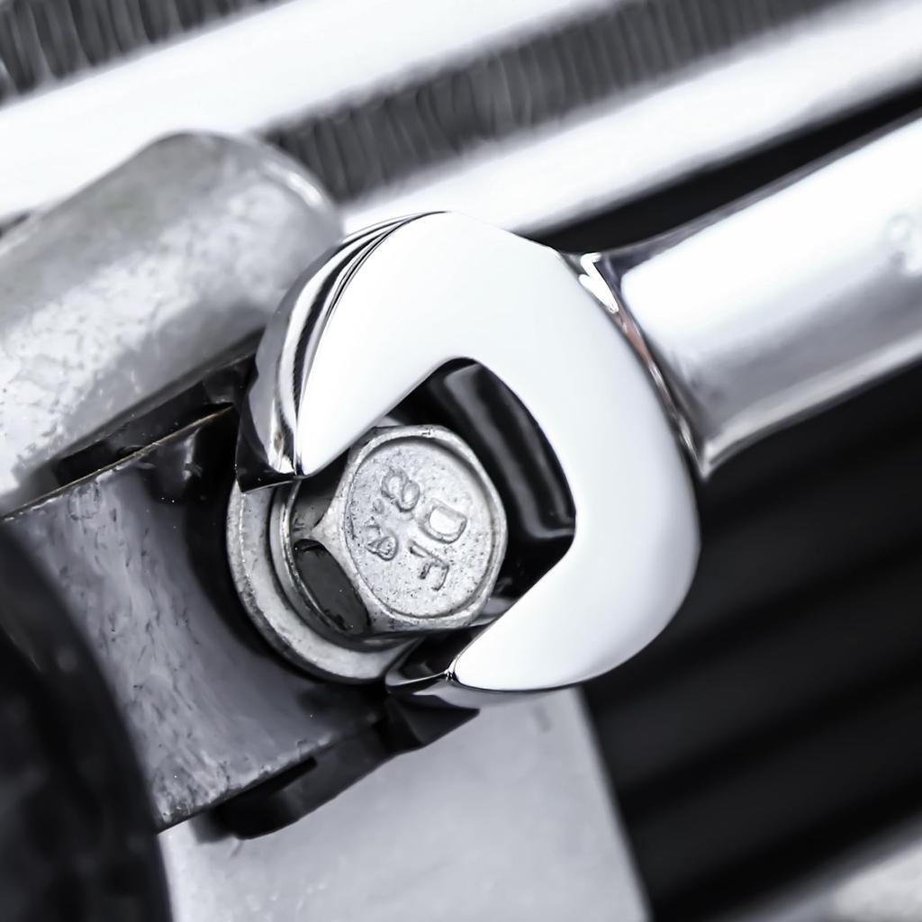 DEKOPRO Гибкий трещоточный шарнирный трещоточный комбинированный ключ Регулируемый 72 Набор ключей, 8-22 мм Набор, Угол, Шестерни, 13 штук