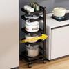 Многофункциональная 4-ярусная кухонная полка для хранения Bieying