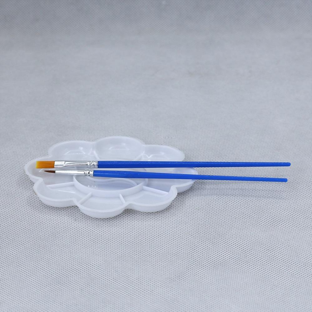 Самодельный набор акриловых красок 12 цветов с палитрой Краски для творчества Цветной акриловый пигмент для детей