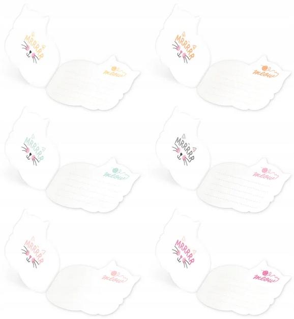 Party Invitations With Envelopes Cats Kittens Birthday Party 6 Pcs