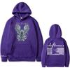 Deftones Diamond Eyes Owl Band Print Hoodie
