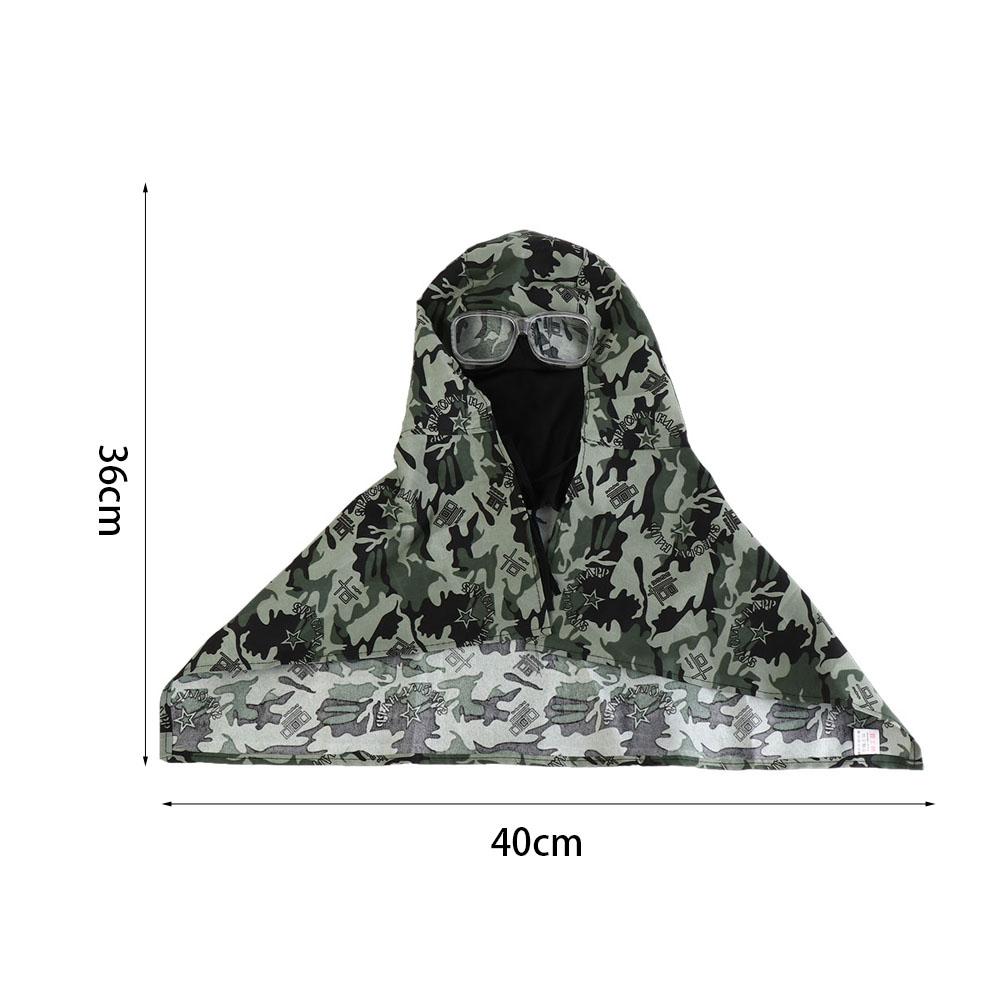 Моющийся полностью защитный сварочный капюшон, огнестойкий, защитный, дышащий, сварочный шейный капюшон, защита кожи, многоразовый