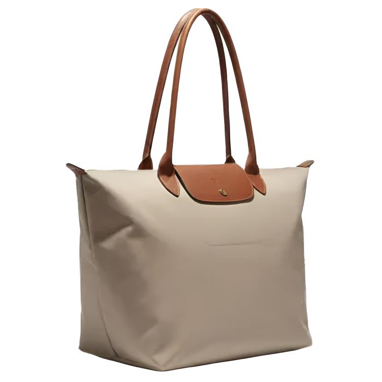 Longchamp Le Pliage Original Вместительная Нейлоновая Сумка-Тоут Женские Сумки-Тоуты Pebble 1899089349