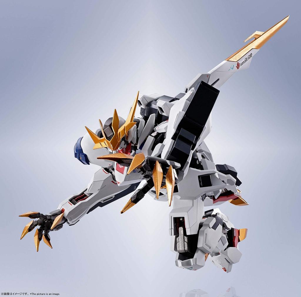 TAMASHII NATIONS МЕТАЛЛИЧЕСКИЙ РОБОТ Spirits Mobile Suit Gundam Orphans Gundam Barbatos Lupus Rex 150 мм окрашенная подвижная фигурка Iron-Blooded [БОКОВАЯ ЧАСТЬ MS] прибл.