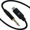 Аудиоадаптер DSD TECH USB-TS с поддержкой частоты дискретизации 96 кГц SH-AU20B 6,35 мм 24 бит