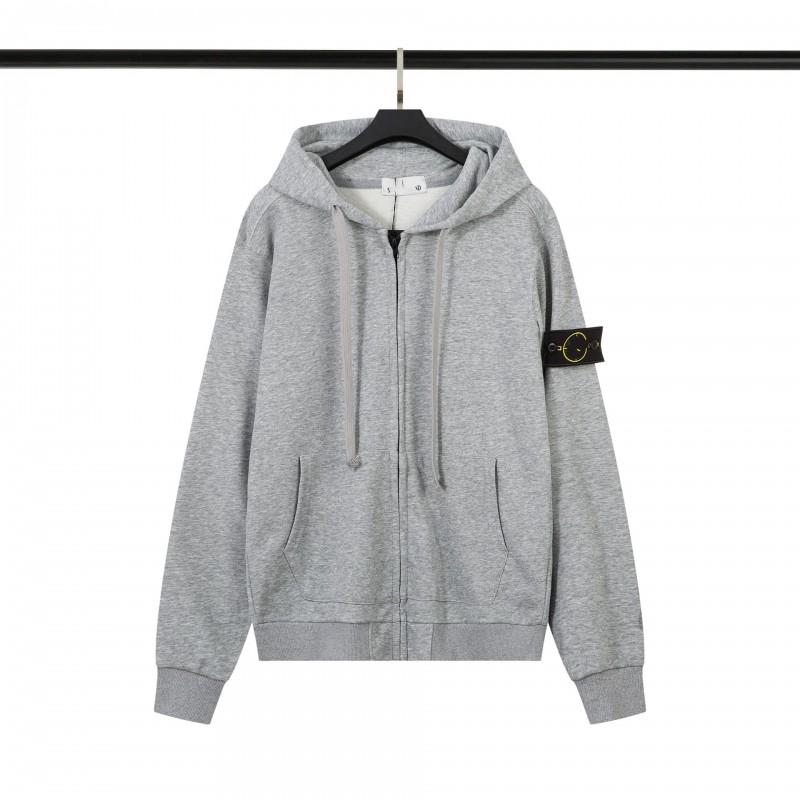 ST Худи Streetwear Мужское Женское Свободный Крой Повседневное