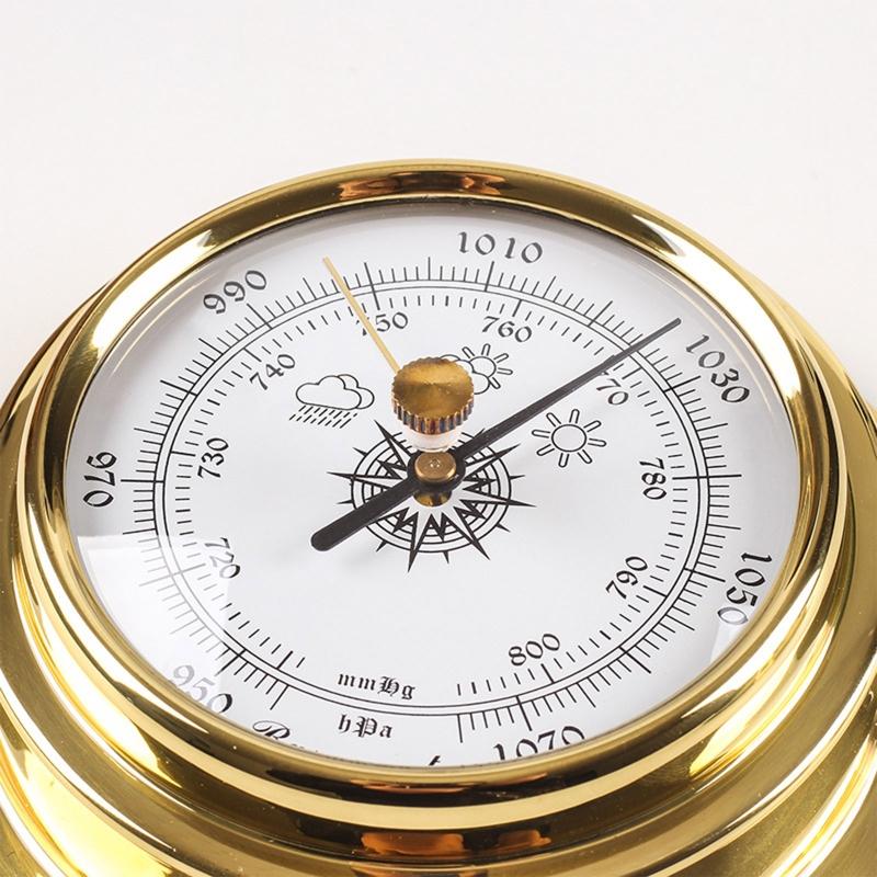 Настенный барометр термометр гигрометр метеостанция часы часы приливов и отливов температура гигрометр для внутреннего и наружного использования