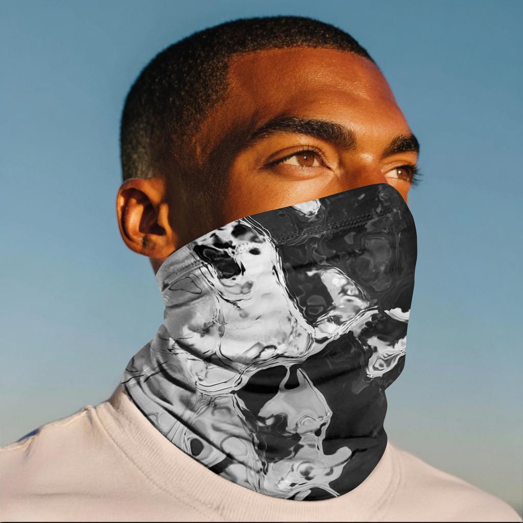 Outdoor Cycling Mask Fashion Printed Headscarf Neck Scarf