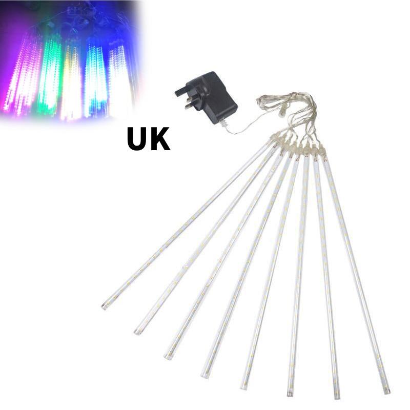 Светодиодные гирлянды-шторы "Звездный дождь" с водонепроницаемым дизайном для Рождества и сезонных мероприятий