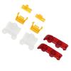 8Pcs RC Light Plastic Shell High Temp Resistant Long Lasting Scratch Free for A86 RC Car
