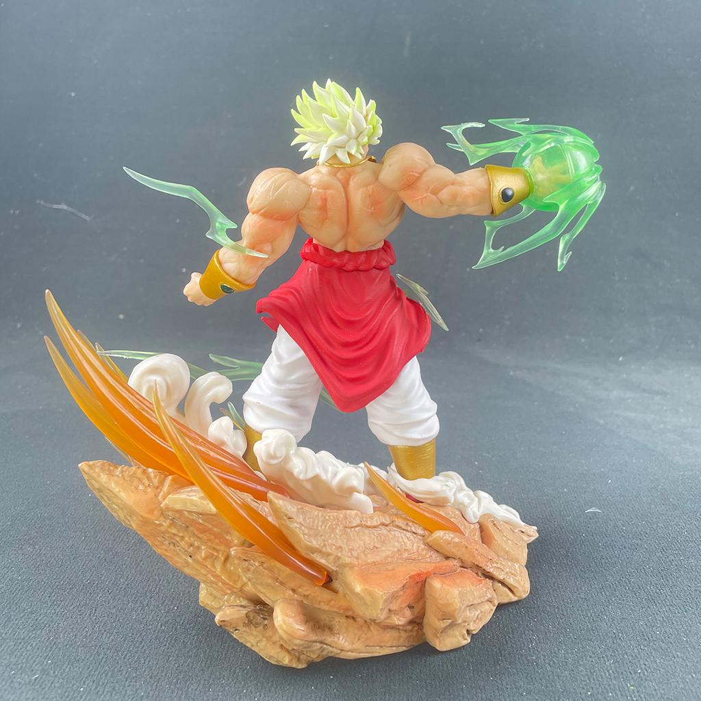 Аниме Dragon Ball Броли против Сон Гоку Фигурка 20см GK ПВХ Фигурки Действия Статуя Коллекционная Модель Игрушка Подарки