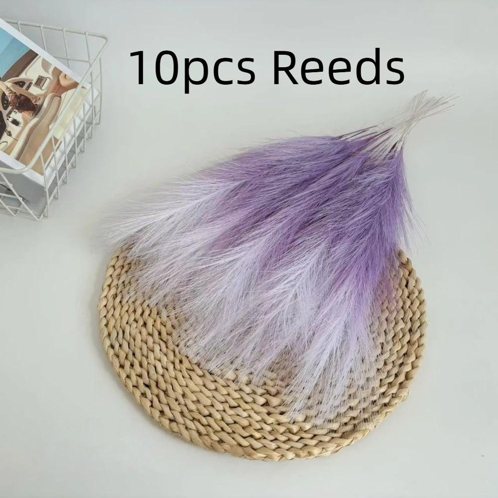 Fireworks Maidenhair Grass Artificial Reed Plant Bouquet Pampas Grass Wedding