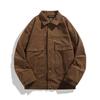 2025 Men Casual Corduroy Jacket Men Spring Autumn Loose Fit Comfortable Fashion Jacket Male Vintage Loose Outwear Coats