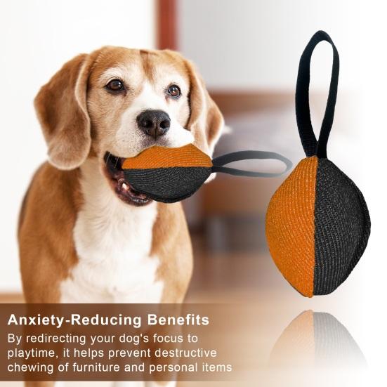 Подушка для перетягивания мяча для собак, жесткая подушка для укуса, оборудование для дрессировки собак, интерактивная игрушка для жевания