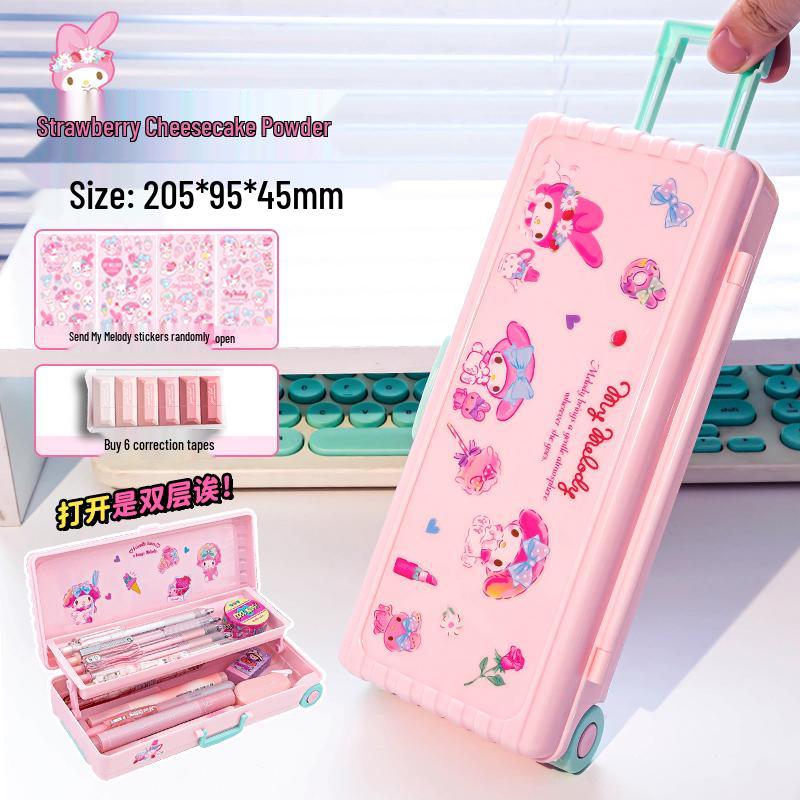 Милый мультяшный пенал для девочек для учеников начальной школы