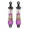 2Pcs Metal Front&Rear Universal Shock Absorber For Wltoys 124019 144001 Rc Car
