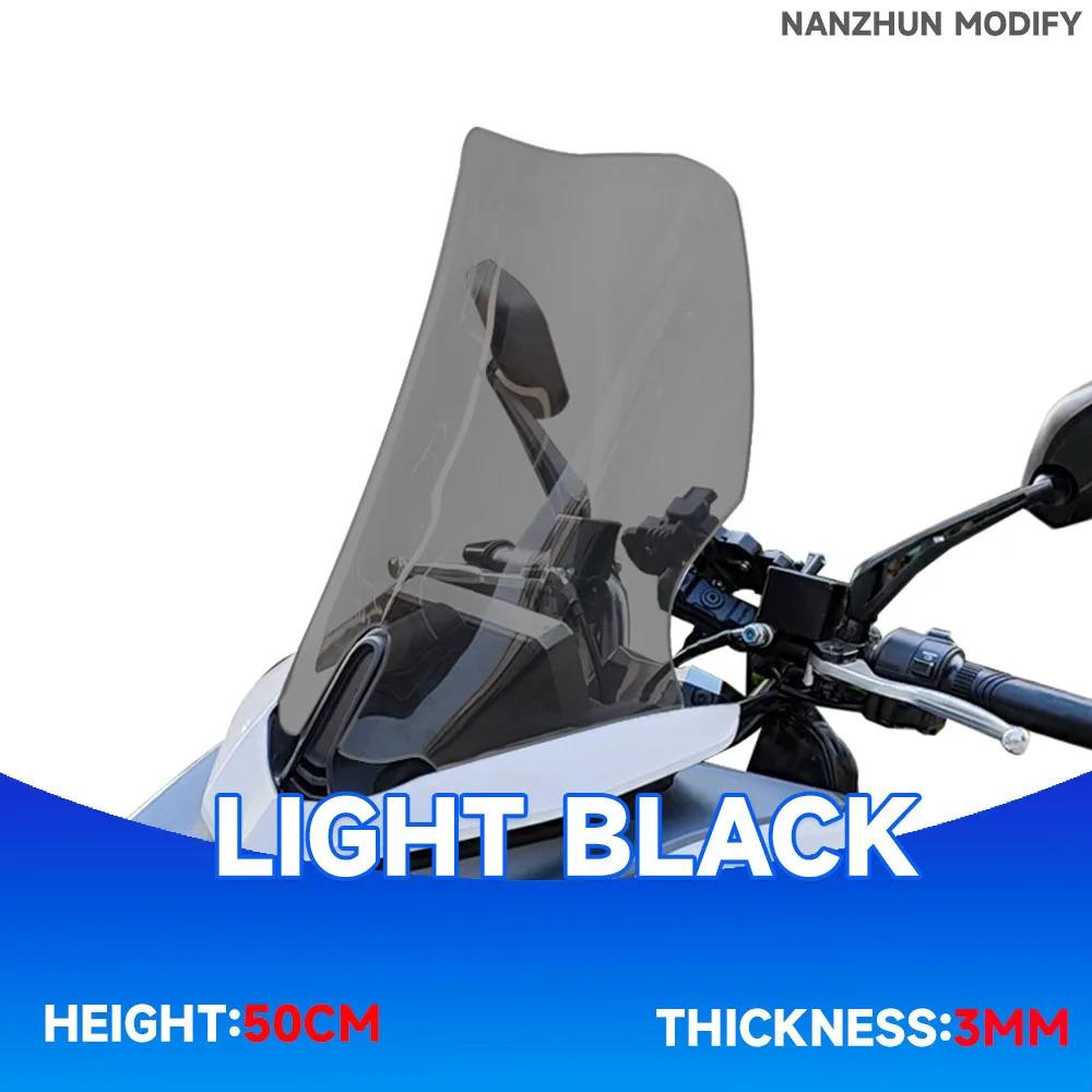 For SYM JET 14 EVO 125 150 200 Motorcycle Accessori Windshield Windscreen Visor Wind Screen Deflector Kit