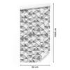 3D wallpaper modern geometric pattern for living room and bedroom 50x1000