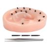 Ear Pimple Popping Toy with Tweezers Funny Blackhead Squeeze Out Toy for Decompression Stress Relief