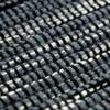 Tapis en coton tissé et tressé gris 160x230