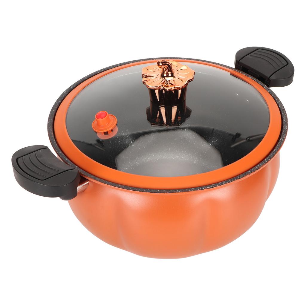 Микроскороварка 8 л Многофункциональная антипригарная тыквенная микроскороварка с прозрачной крышкой для