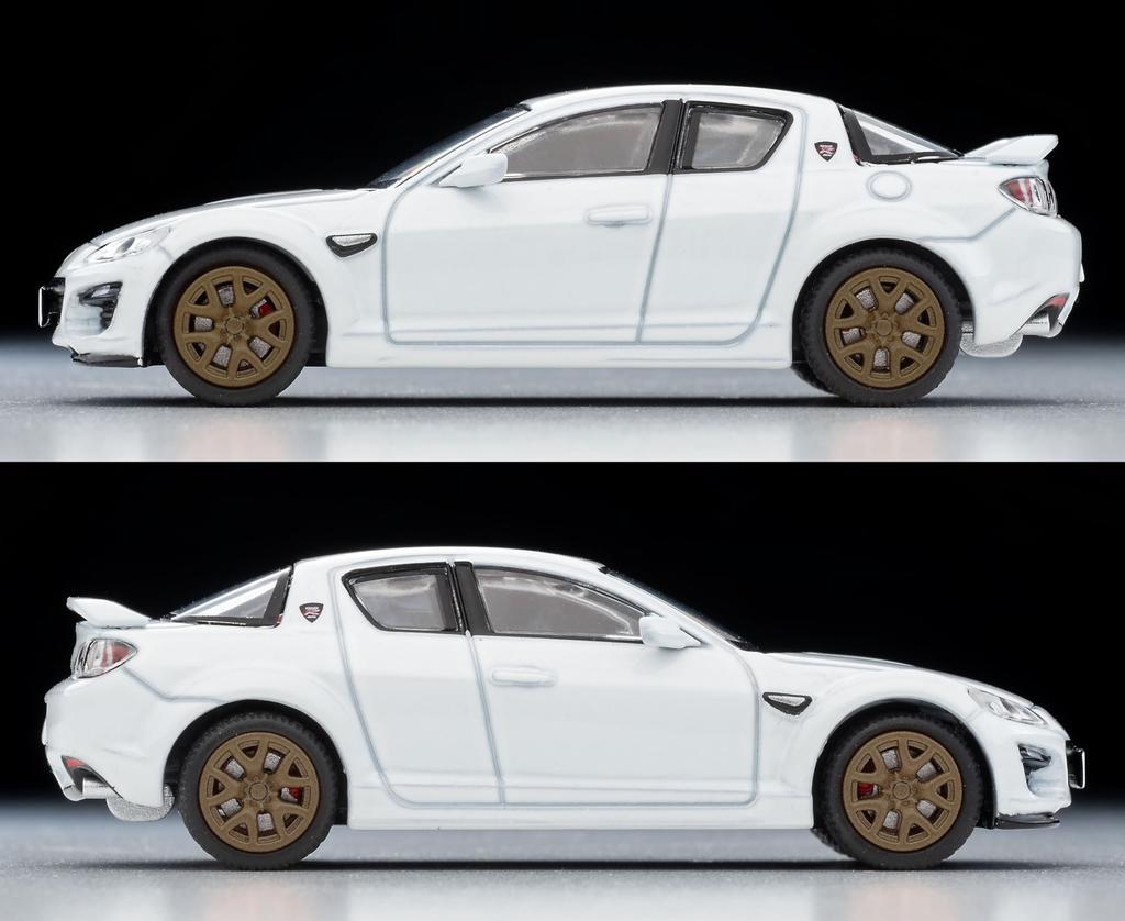 TOMYTEC Tomica Limited Vintage Neo 164 Scale LV-N314e Mazda RX-8 Spirit R White 2012 Model (Finished Model) 336020
