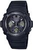 Мужские радиоуправляемые солнечные часы Casio G-Shock AWG-M100SBB-1AJF, черные (Официальный японский продукт)