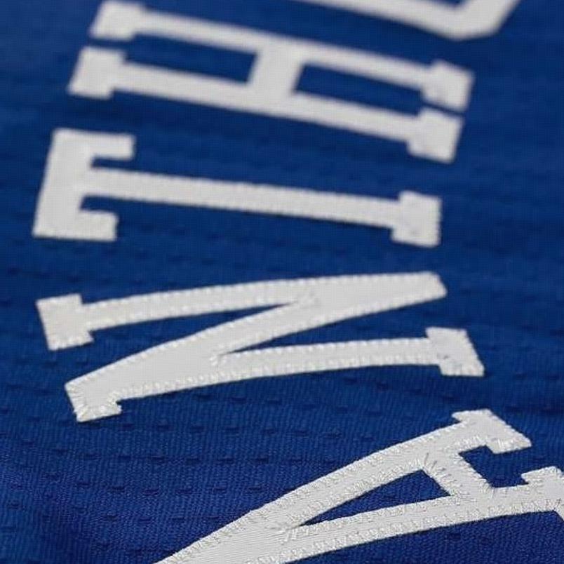 Mitchell & Ness x NBA Нью-Йорк Никс SWINGMAN Fan Edition SS25 Баскетбольная майка Мужская Синяя JY11628-NYKROYA