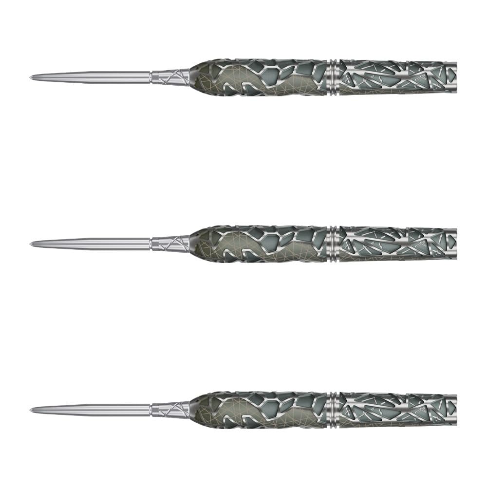 Target ELYSIAN 10 СТАЛЬНЫЕ ДАРТСЫ SWISS POINT 24г Баррель Дартс Набор <190301>