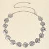 Retro Women's Waist Chain Luxury Style Dress Waist Chain Simple Metal Waist Chain